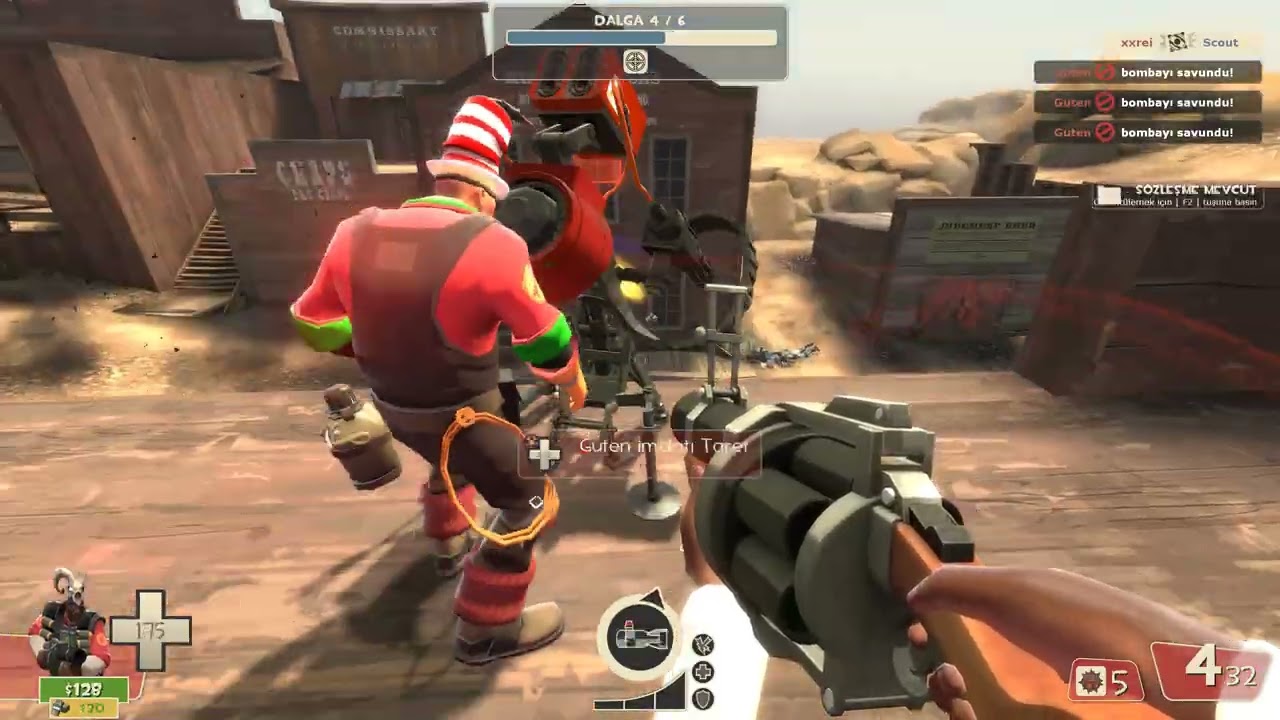 Team Fortress 2 MvM Demoman Gameplay #3 (Coal Town)
