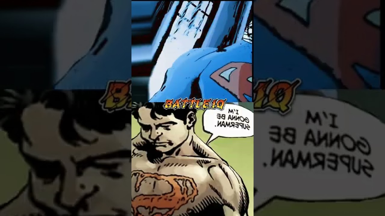Superboy prime VS strange visitor Superman (Hope against despair)