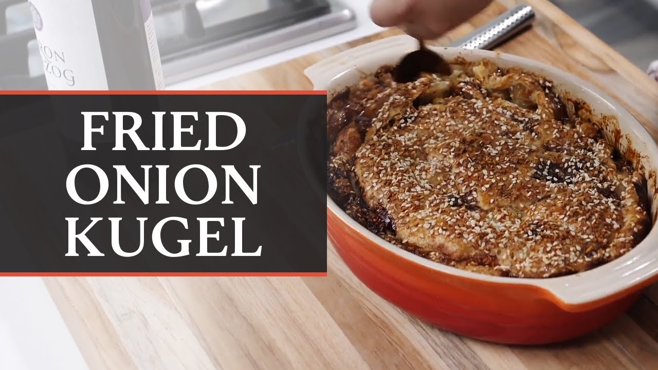 Fried Onion Kugel (With a Twist)