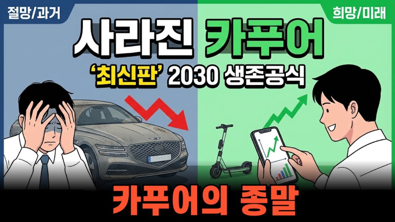'최신판'2030이 차를 포기하고 선택한 생존 전략 - 사라진 카푸어, 카푸어의 종말