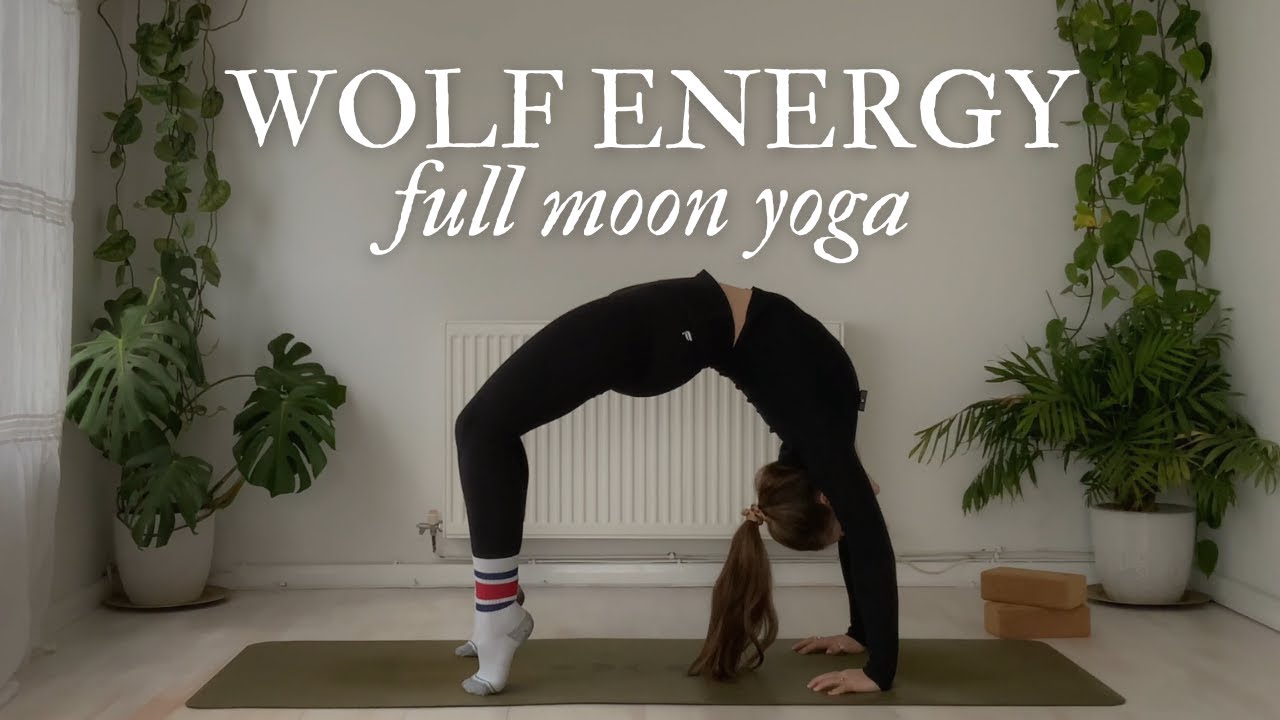 Wild Wolf Energy 🐺  Full Moon Flow (January, 2025)