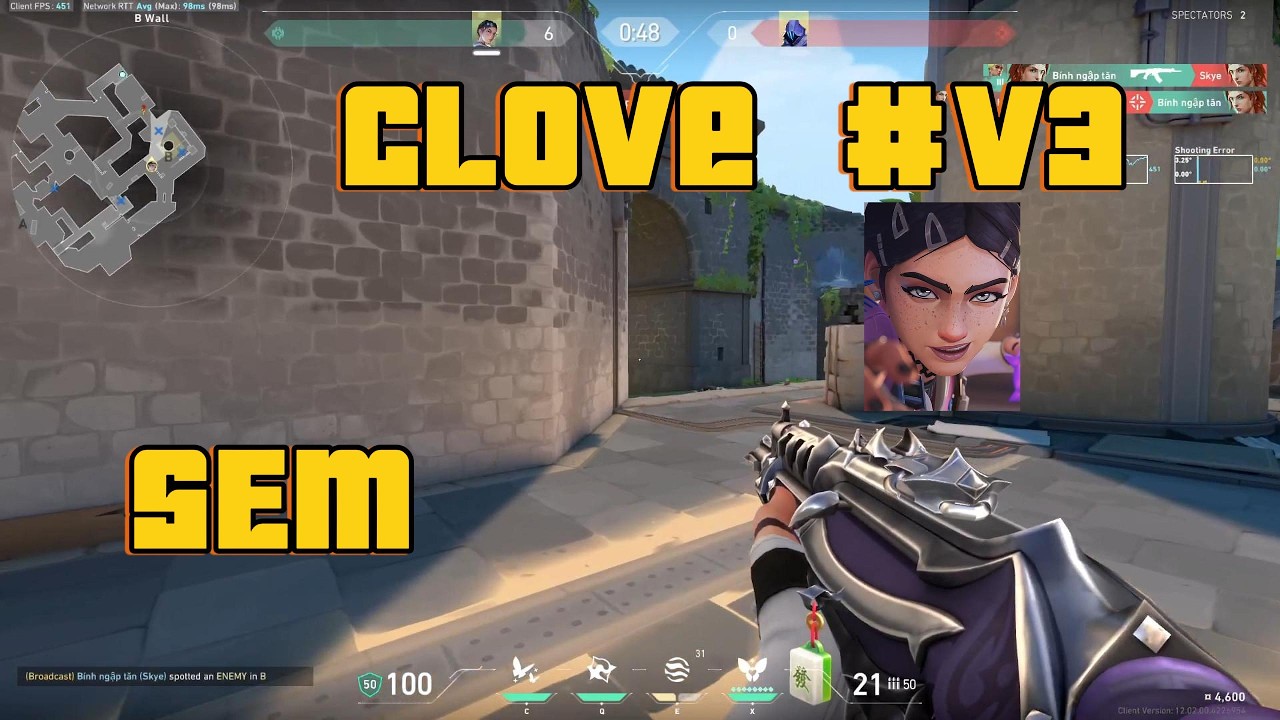 Clove game play ! #valorant