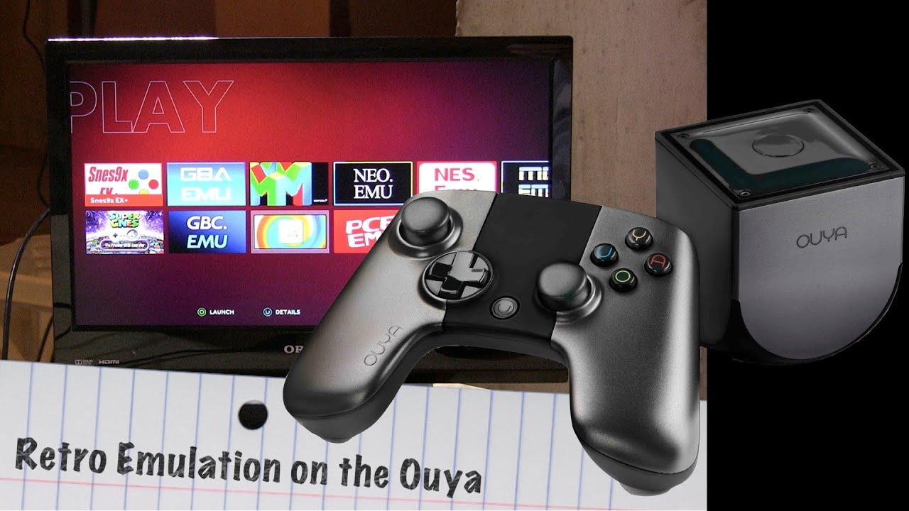 Retro Emulators on the Ouya: NES, SNES, Genesis, Gameboy Turbografx, NeoGeo & more