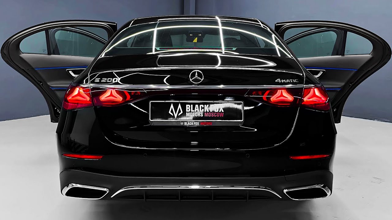Mercedes E-Class E200 4MATIC 2025 года &mdash; эффектный и роскошный легендарный седан!