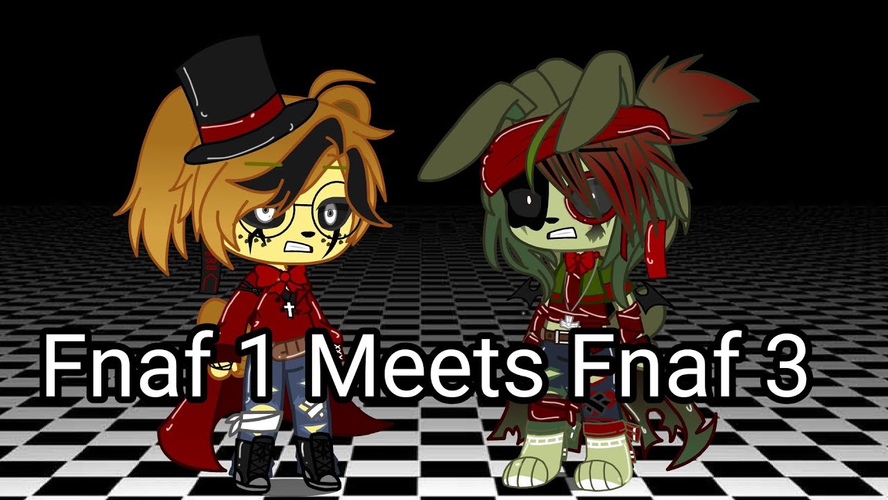 Fnaf 1 Meets Fnaf 3|Short TwT|Nightmare Spaghetti|4k special