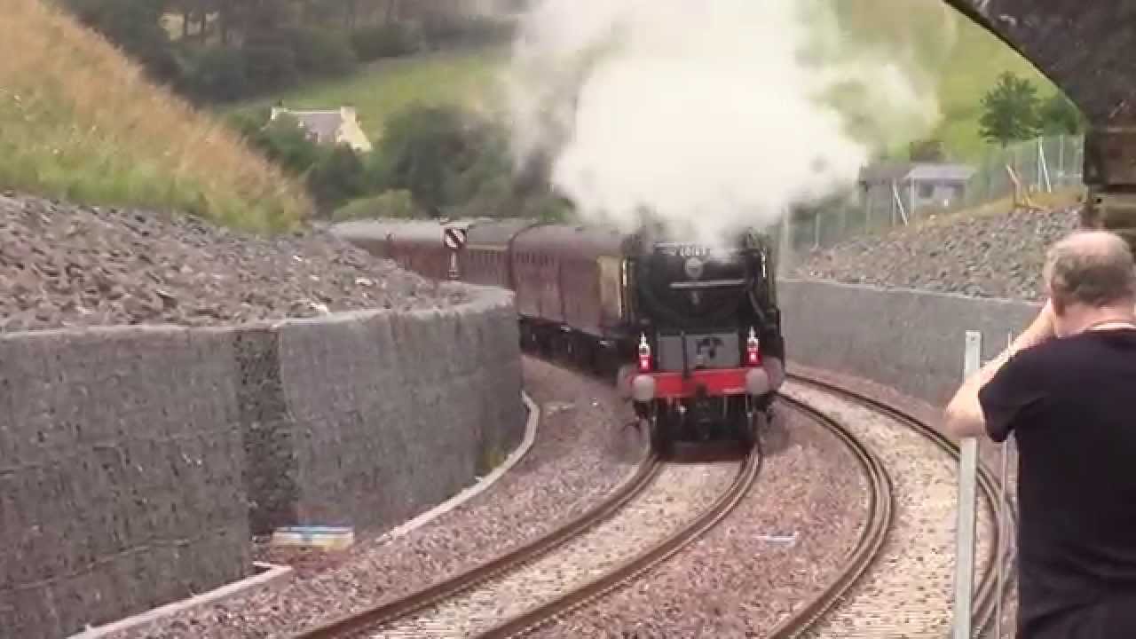 60163 Tornado Banking A Railtour Up To Falahill Summit!