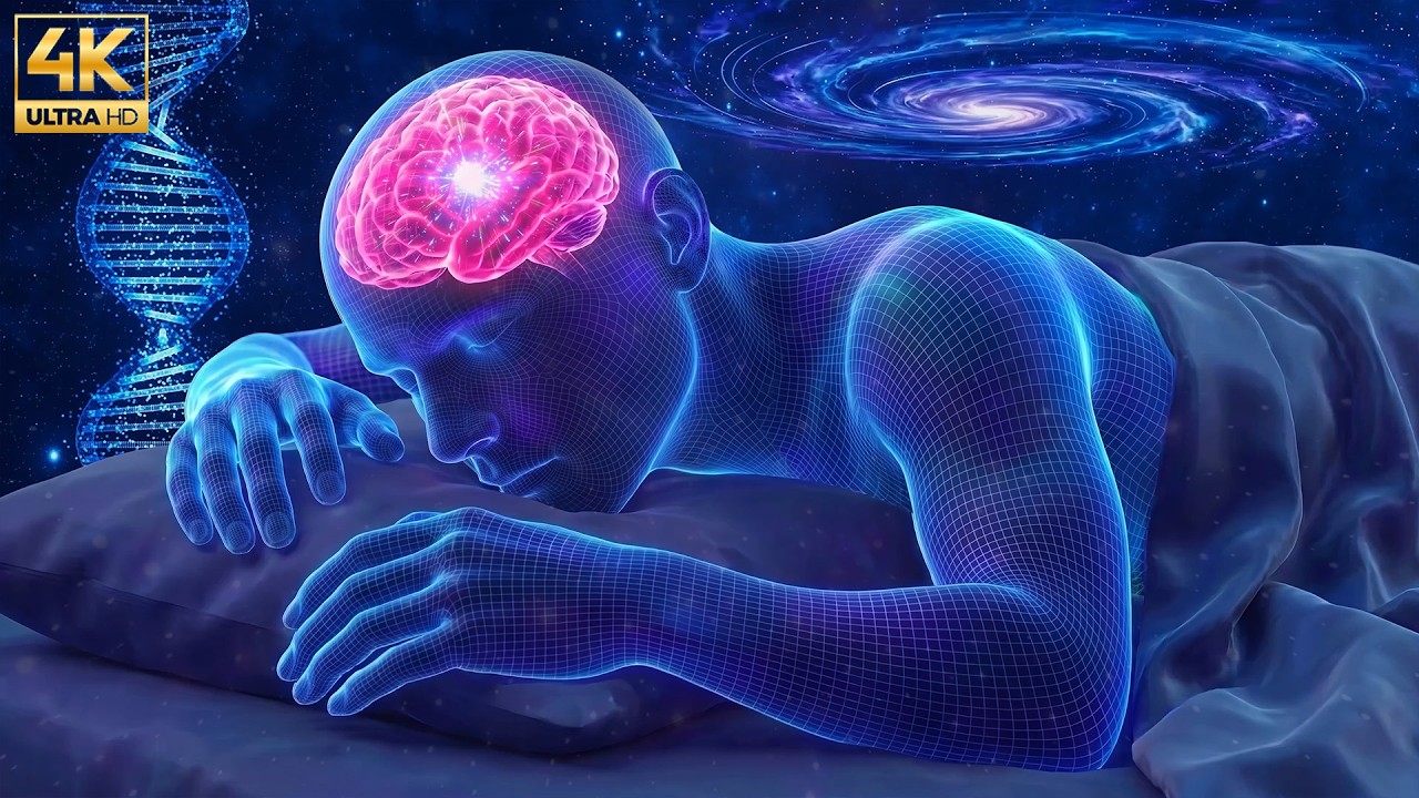 Deep Sleep Music | 528hz Fall Asleep In 3 Minutes, Melatonin Release, Stop Overthinking