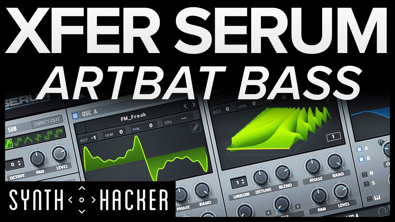 Serum Tutorial - Progressive TECHNO ROLLER BASS Like ARTBAT