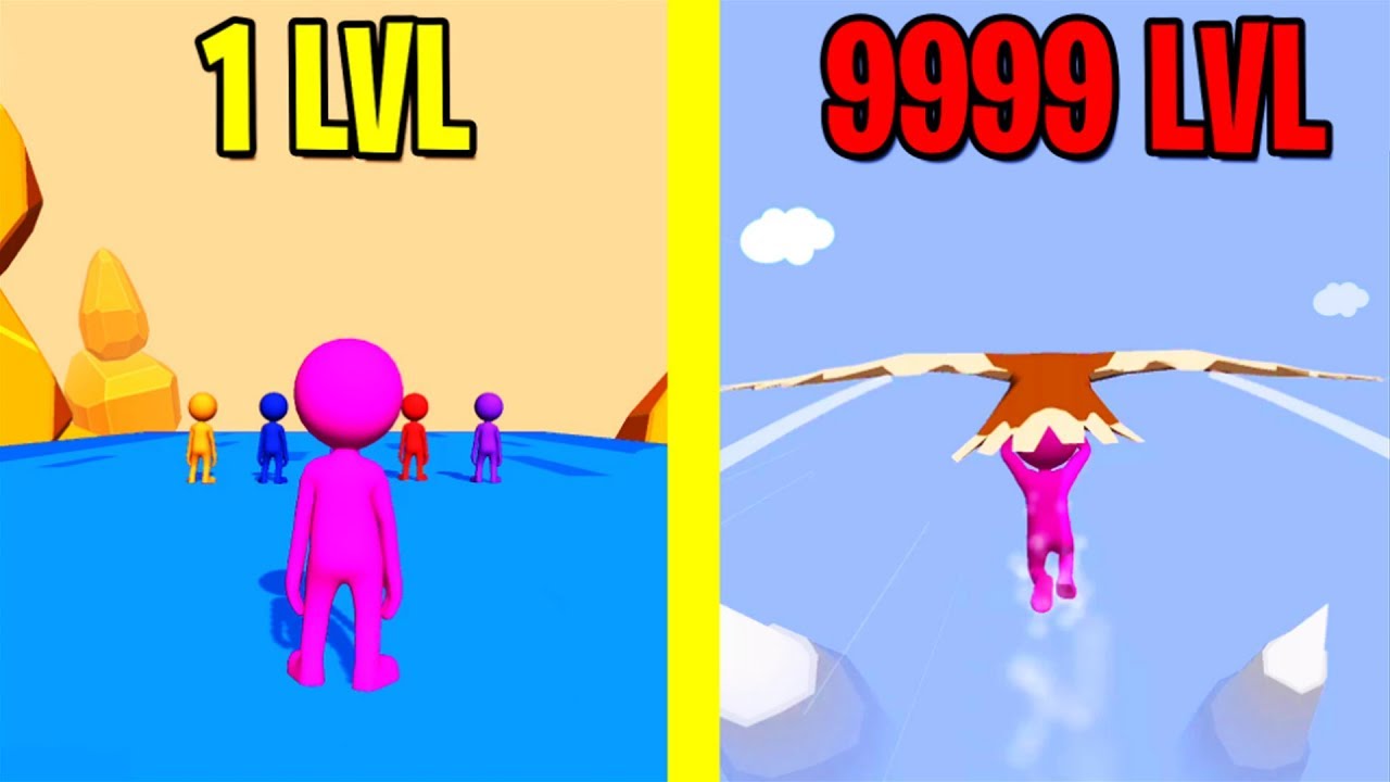 Fall Race 3D ALL LEVELS! NEW GAME FALL RACE 3D WORLD RECORD!