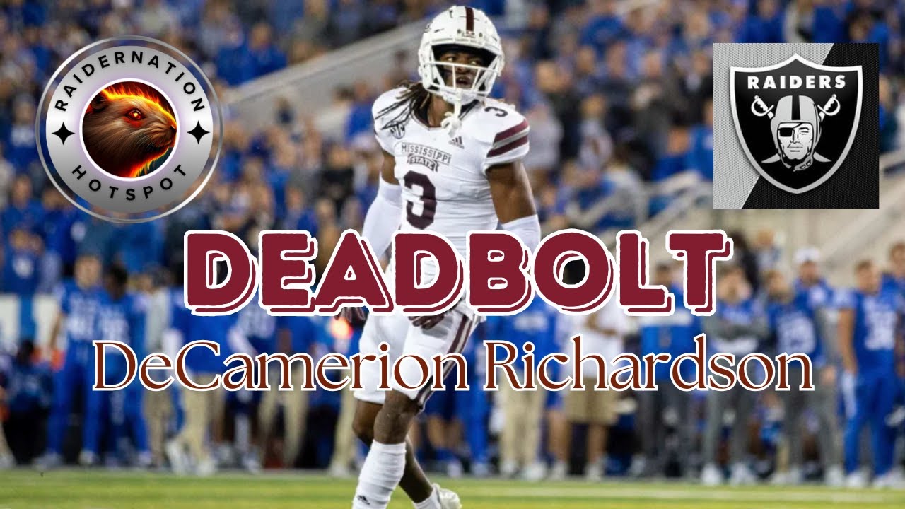 RaiderNation Hotspot | Las Vegas Raiders' CB DeCamerion Richardson: Deadbolt | Highlights