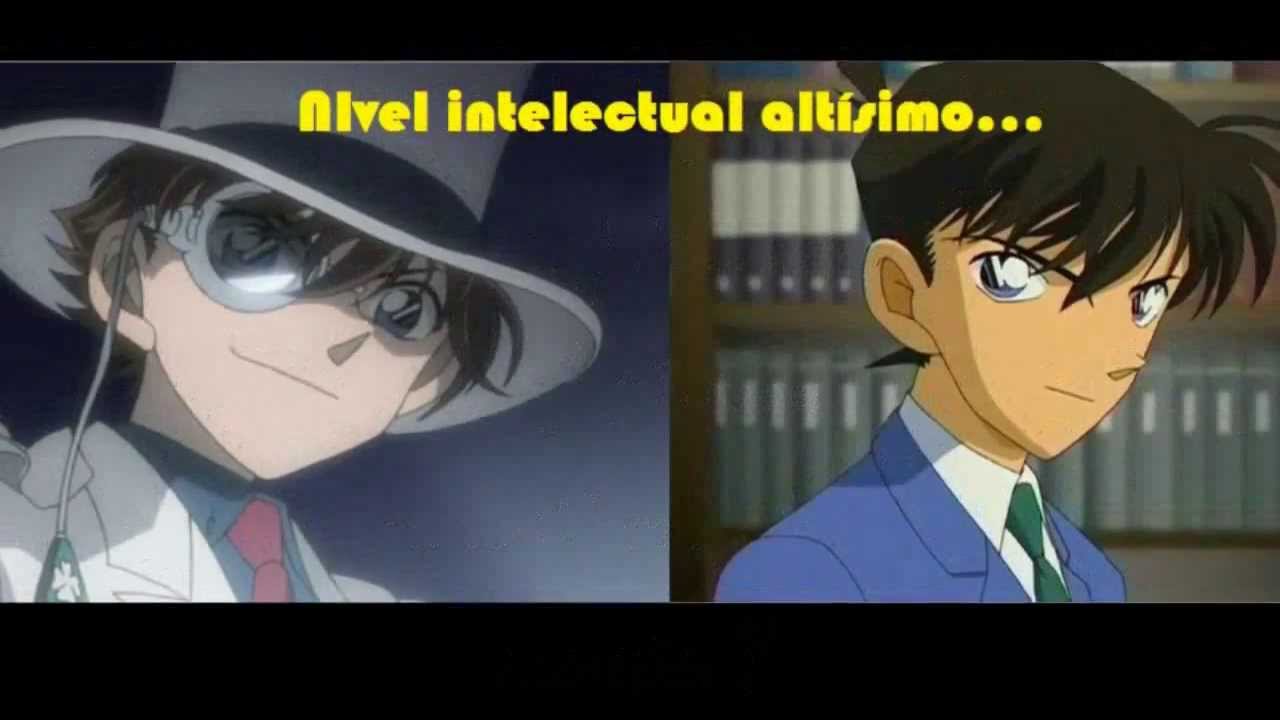 Shinichi Kudo y Kaito Kid (Kaito Kuroba) parecidos