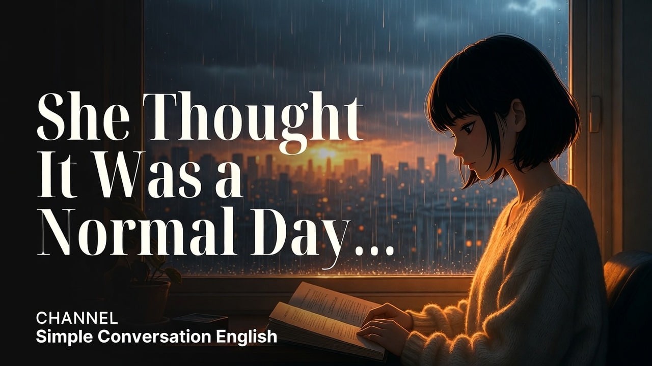 Shadowing for Beginners | Learn English with This Emotional Story | She Thought It Was a Normal Day…