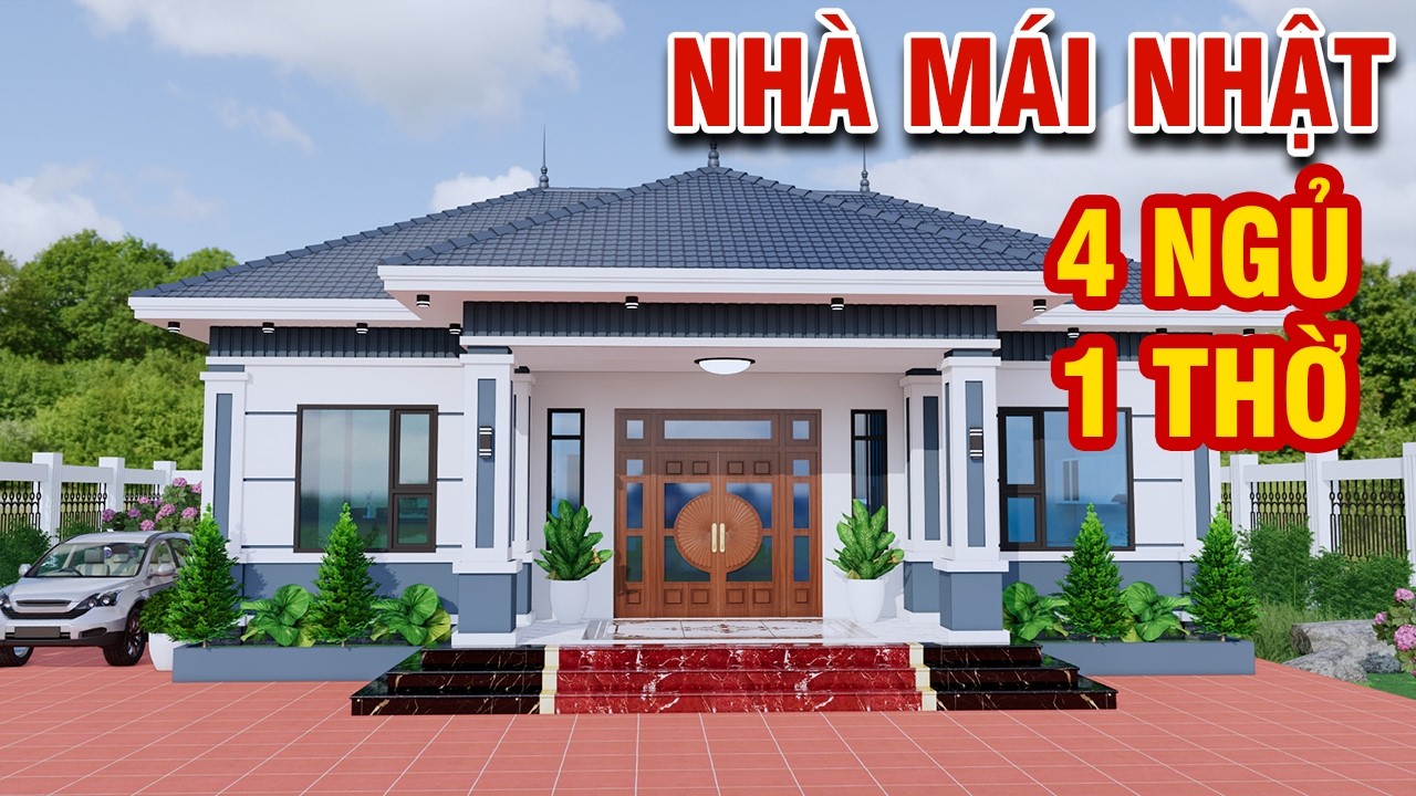 NHÀ VƯỜN 13X10M CÓ 4 PHÒNG NGỦ | MẪU NHÀ CẤP 4 ĐẸP AI CŨNG MÊ