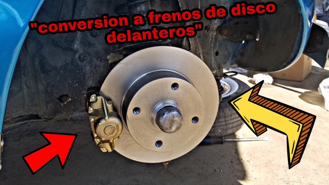 Conversión Frenos de discos delanteros al vocho  | AbzaaeeL Vlogs!!!!