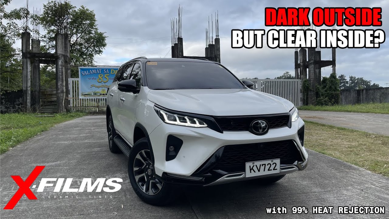 X-Films Ceramic Tint Review - Medium Dark & Super Dark | Fortuner LTD