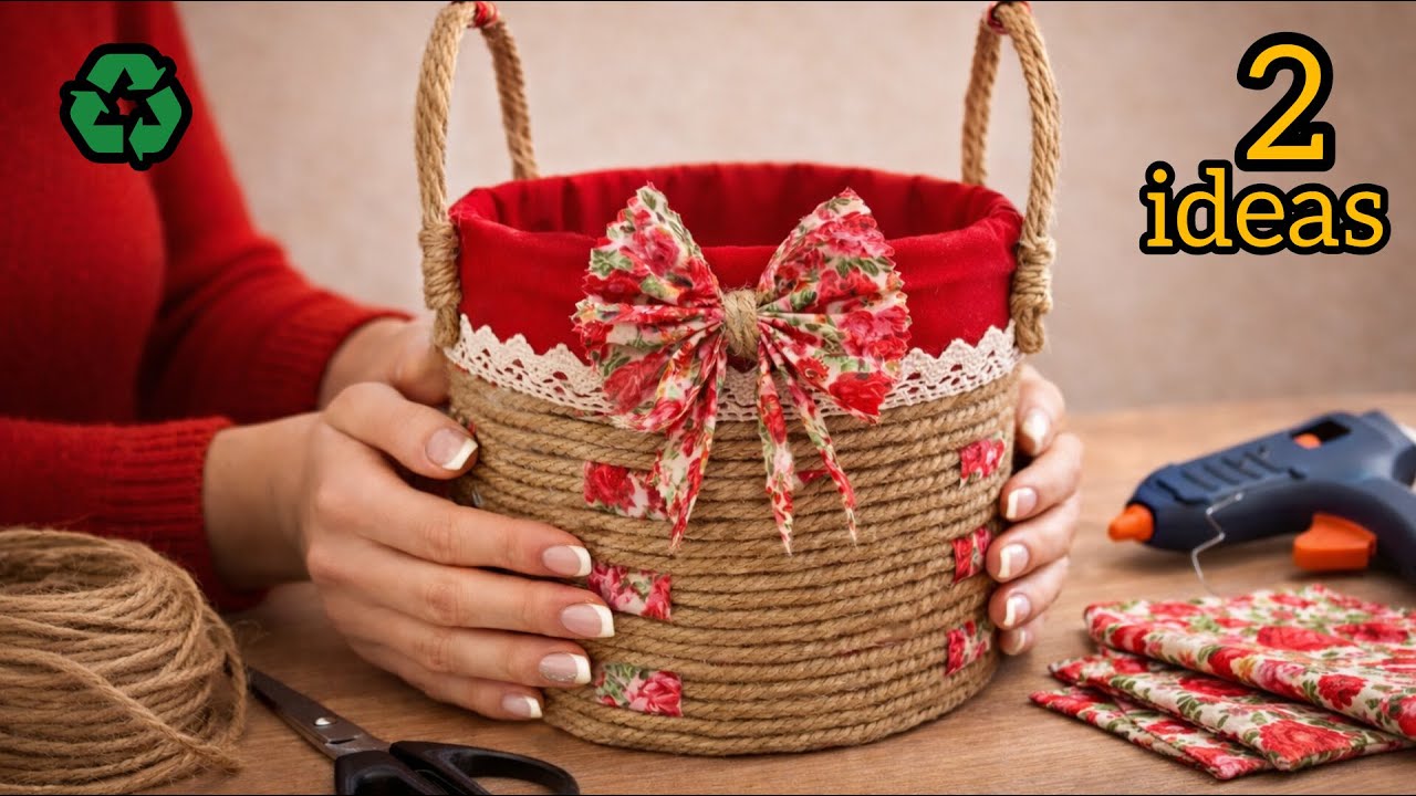 Super Beautiful but Low_cost!2BEST DIY space_Saving Craft Ideas From waste materials #2026