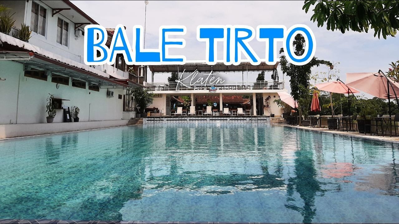 TEMPAT ASIK BUAT RENANG DI KLATEN | BALE TIRTO - KLATEN  #minivlog