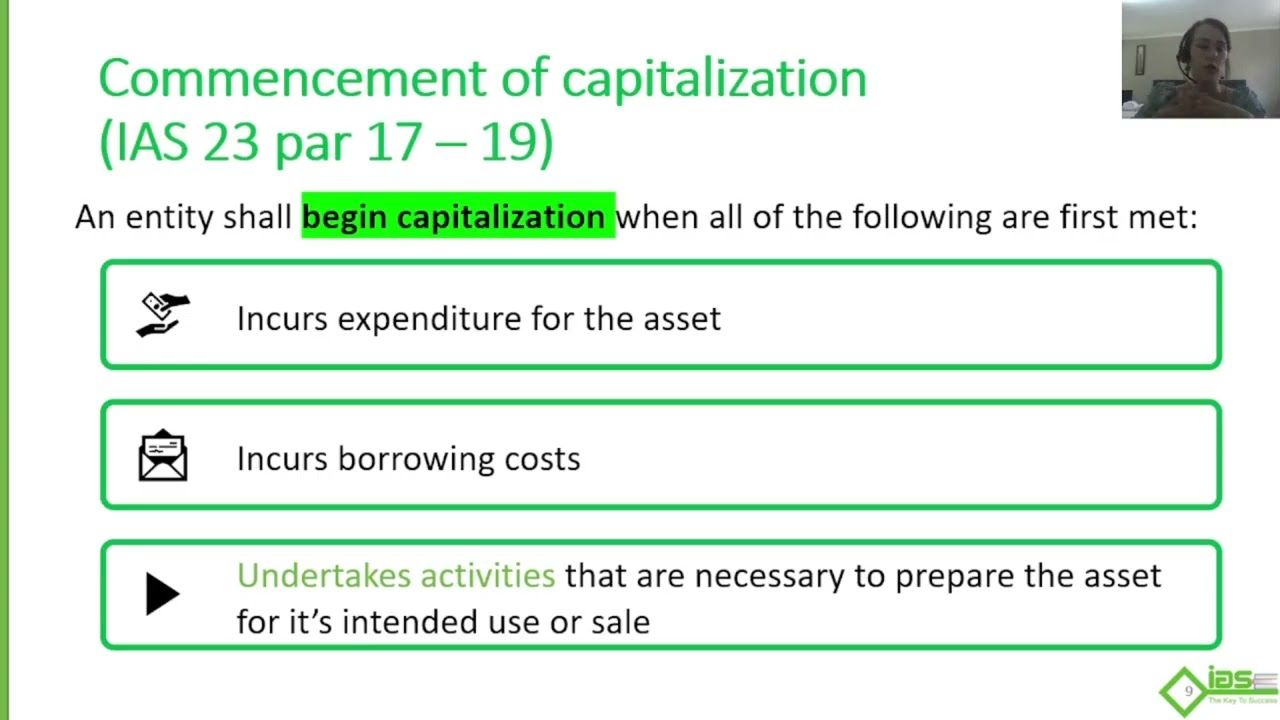 IAS 23 |  Borrowing Costs (Institute of Accounting Science)