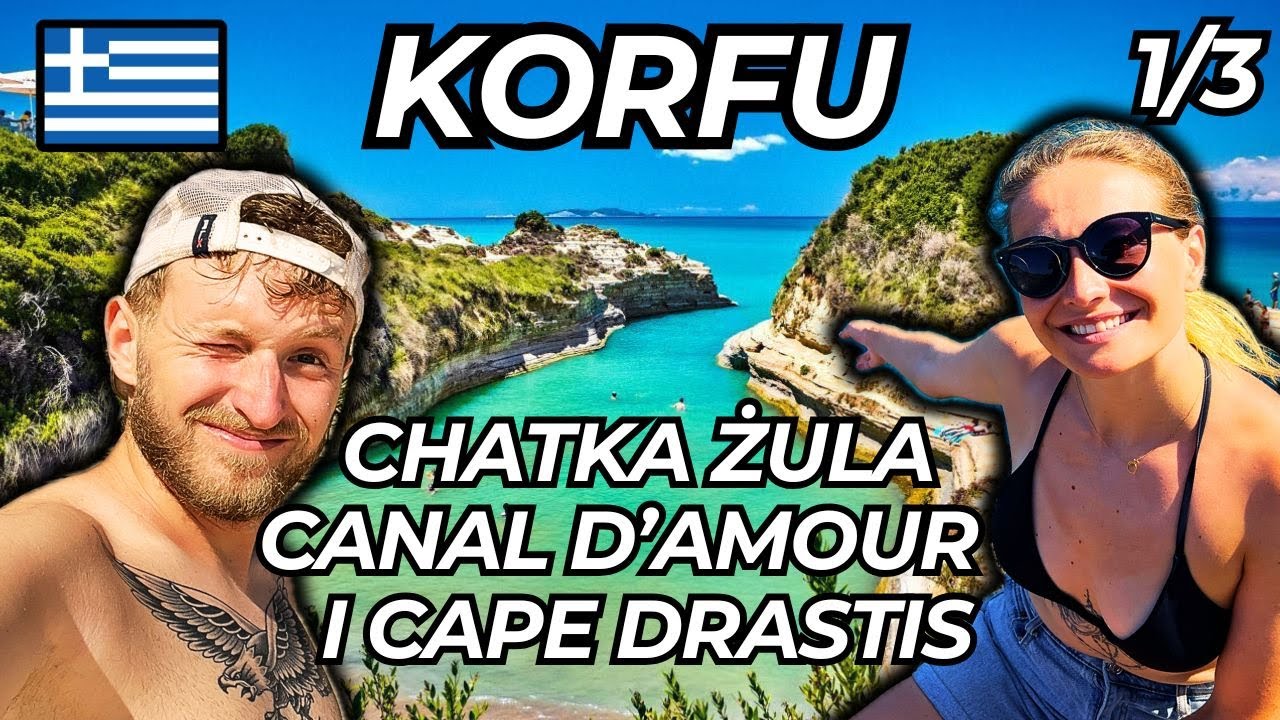 WIELKI PRZEWODNIK PO KORFU - WESZLIŚMY DO CHATKI ŻULA! | GRECJA [ODCINEK 1/3]