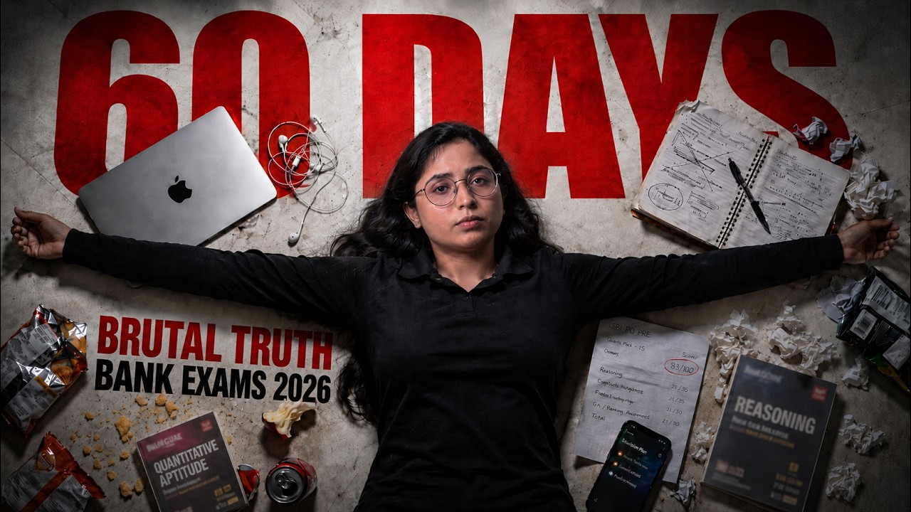 ONLY 60 DAYS LEFT! ⚠️ A Brutal Reality Check for Bank Aspirants