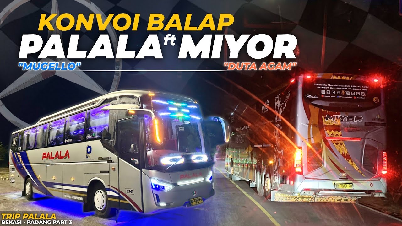 ASLI SERU‼️🔥 KONVOI BALAP TAPI SPORTIF‼️😎 - Trip Palala 