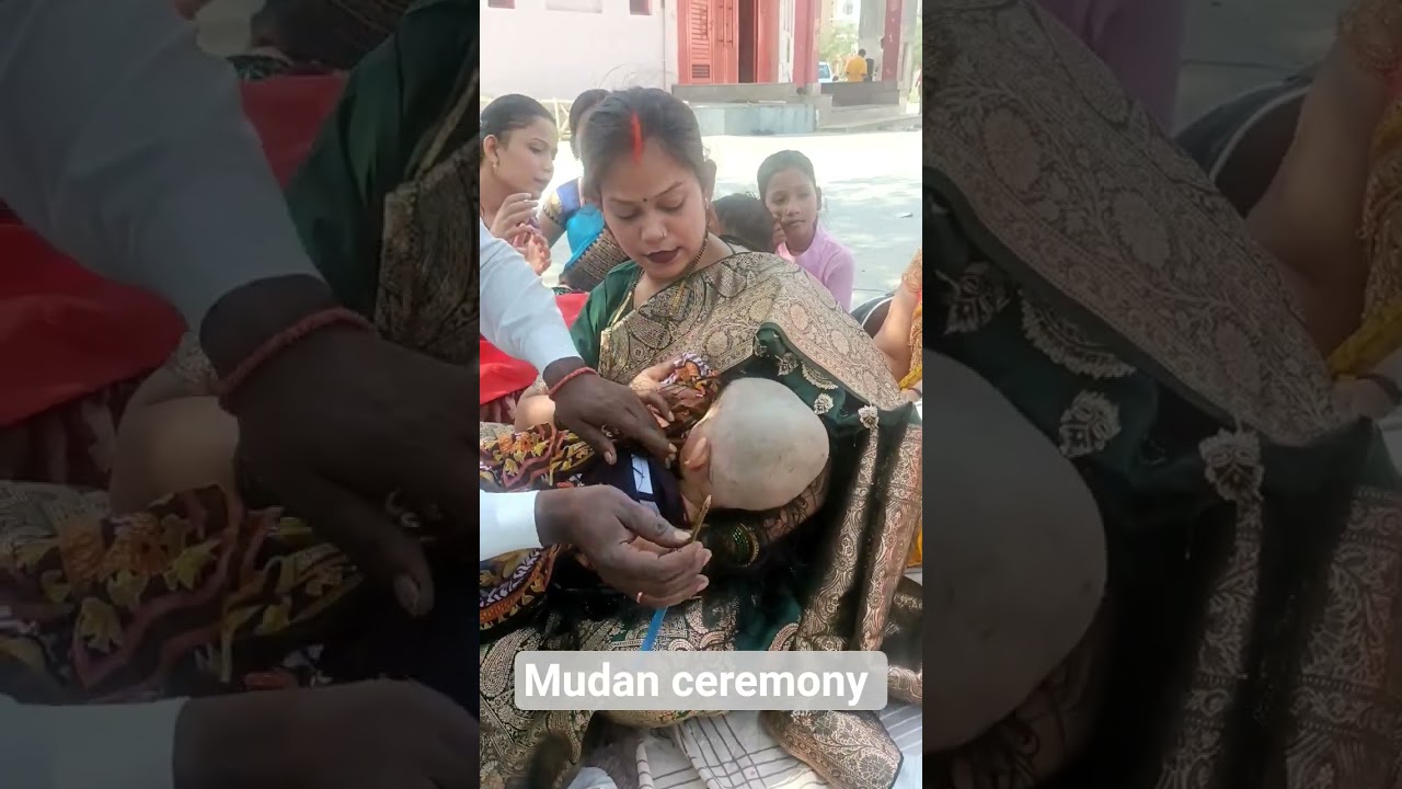 Mundan Ceremony | Baby function #reels #shorts #mundan #babyfunction
