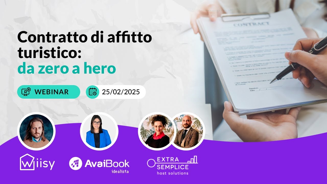 Contratto di affitto turistico: da zero a hero