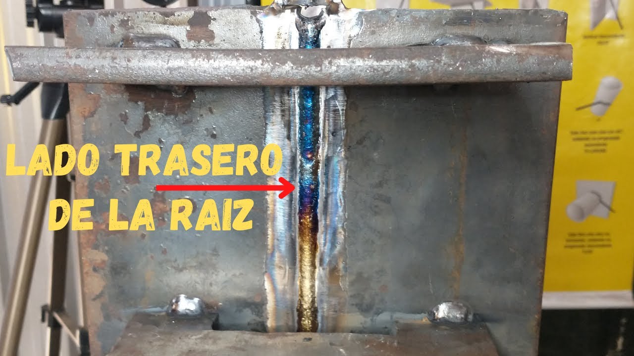 Prueba de soldadura - Alambre tubular - 