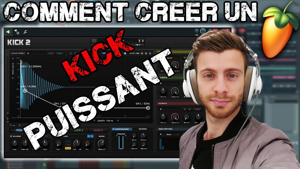 Tuto FL Studio - Créer un KICK PUISSANT