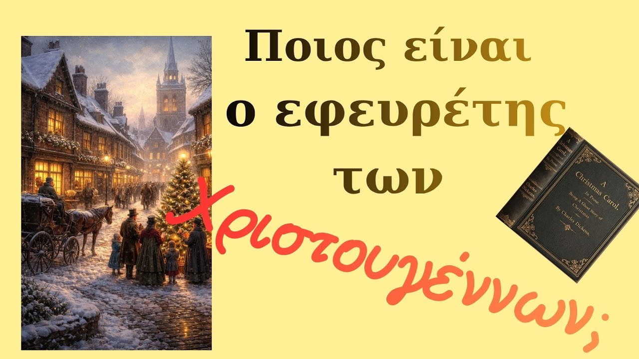 Ποιος είναι ο εφευρέτης των Χριστουγέννων;