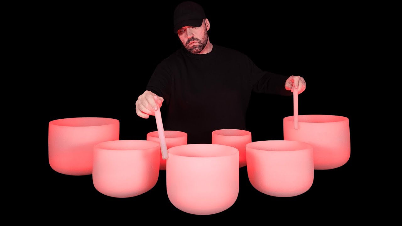 Священные звуки для глубокого сна | Исцеляющие кристальные чаши 432 Hz