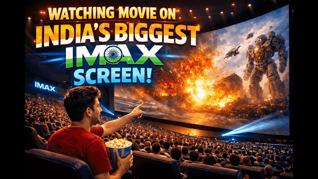 Watching Avatar on INDIA'S Biggest IMAX Screen