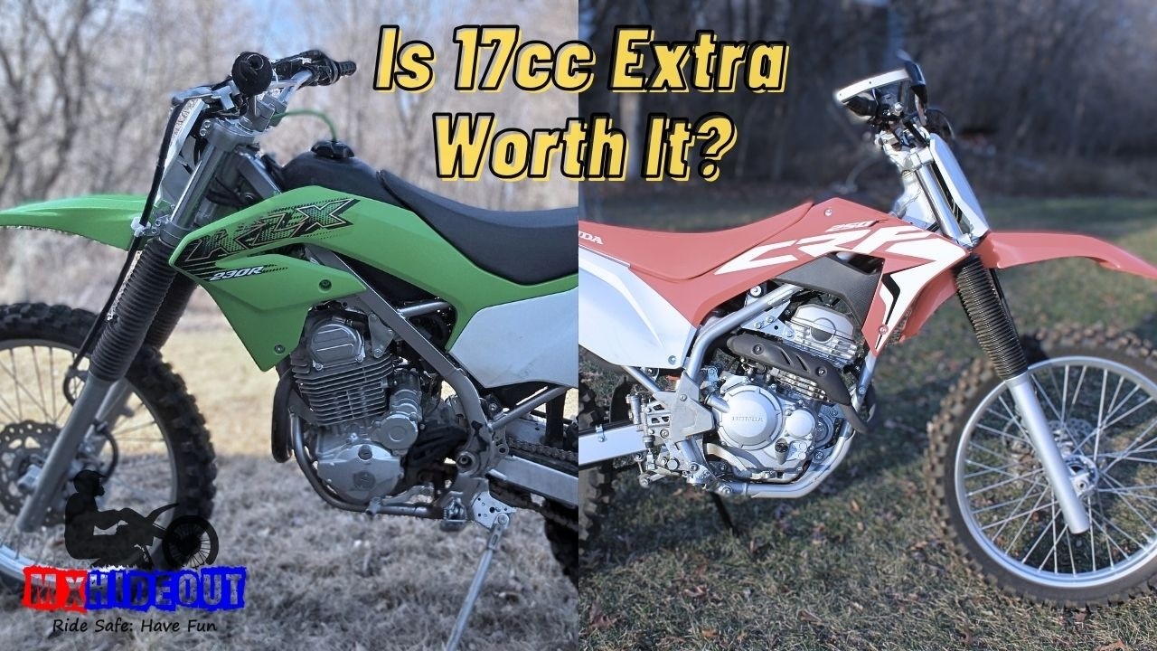 KLX230R vs CRF250F Practical Differences [Which To AVOID]