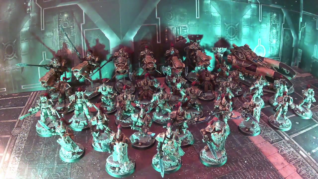 WHMS Adeptus Custodes Dread Host Army Start to finish Warhammer 40k 30k how to build paint play