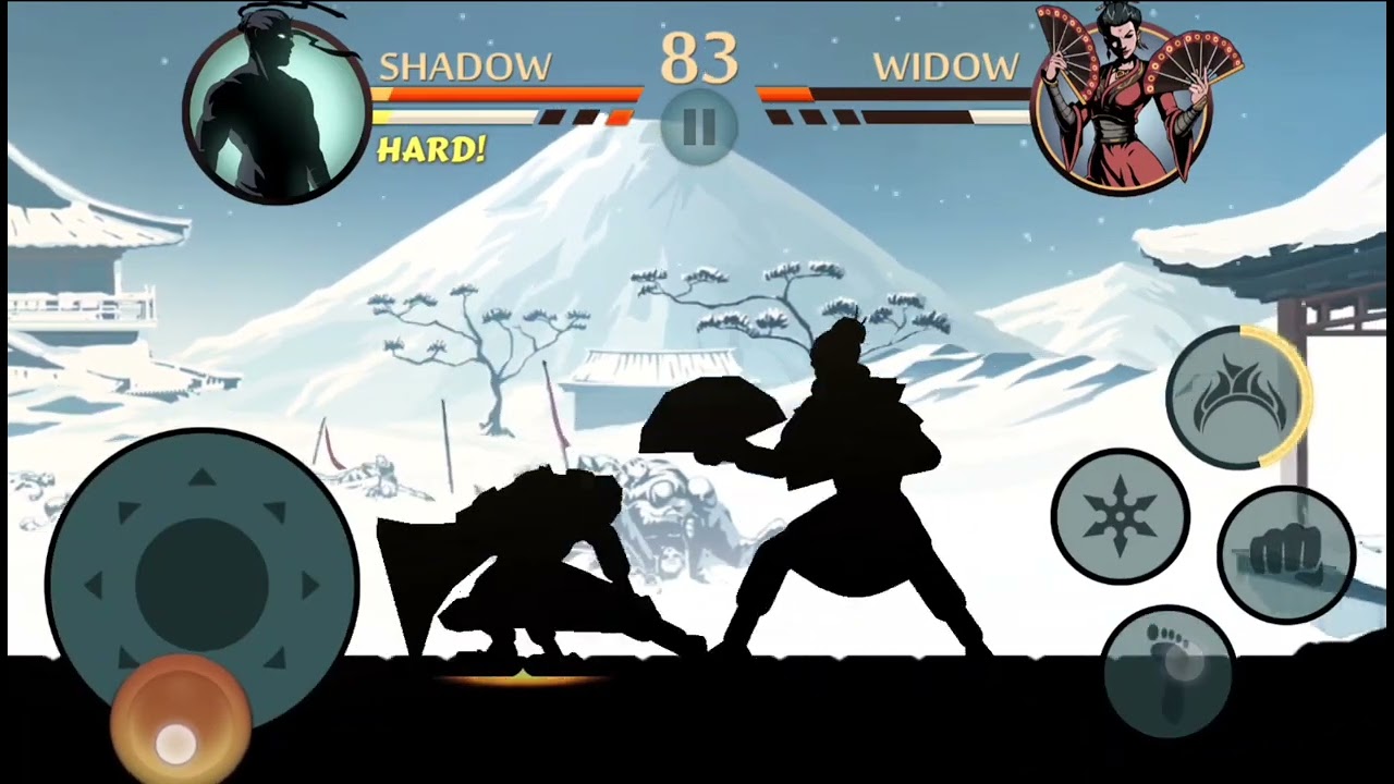 Shadow Fight 2:Act 5 The Greatest Temptation |Defeat Widow |Gameplay
