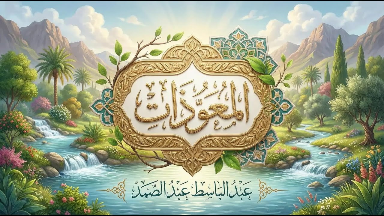 اطرد الشياطين من بيتك و أستمع إلى الإخلاص والمعوذتين الفاتحة والبقرة  للشيخ عبدالباسط عبدالصمد 3