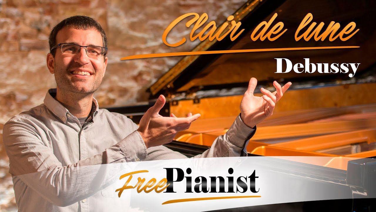 Clair de lune - KARAOKE / PIANO ACCOMPANIMENT - Chansons de Jeunesse- Debussy