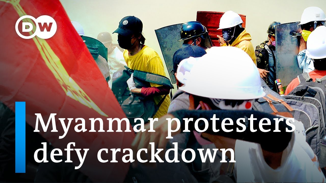 Myanmar police raid hospitals and universities | DW News