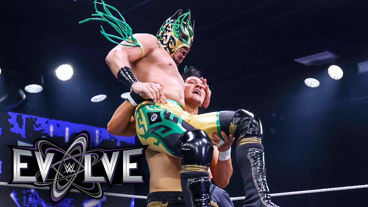 Ларедо Кид приезжает в Evolve ради невероятной Тройной Угрозы: лучшие моменты WWE Evolve, 29 октя...