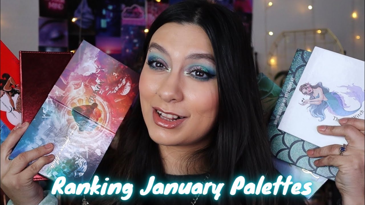 JANUARY EYESHADOW PALETTE RANKING + UPDATES | BLENDBUNNY , SIMPLY POSH, ELECTRUM COSMETICS & MORE