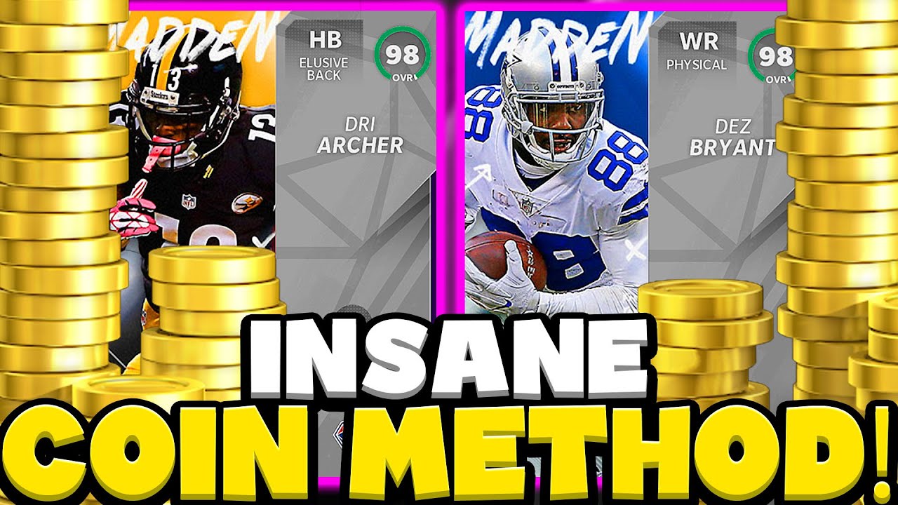 INSANE COIN MAKING METHOD! GET A 98 TEAM DIAMOND FOR CHEAP! MADDEN 21 ULTIMATE TEAM!