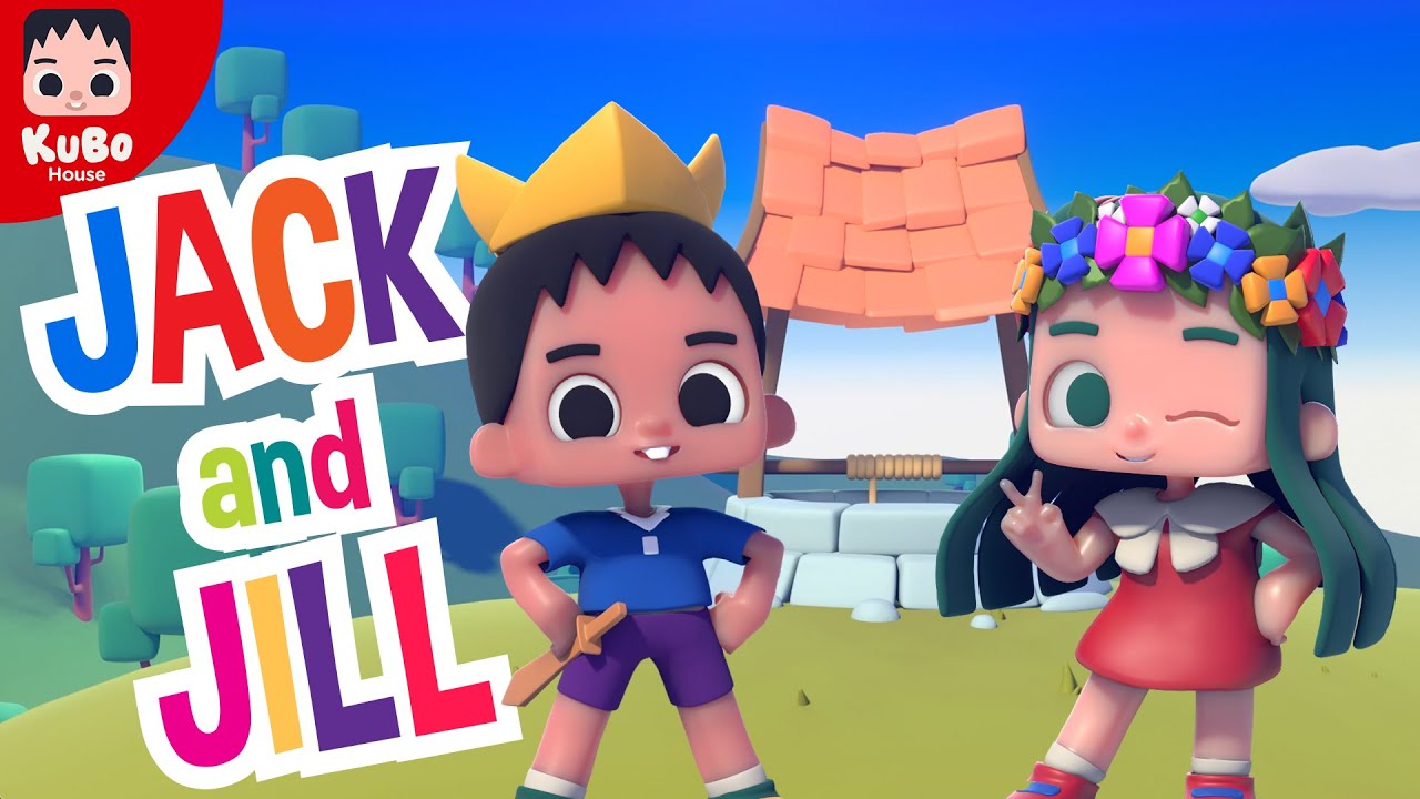 JACK AND JILL with Lanie and Ollie | (Nursery Rhymes with lyrics) Kubo House