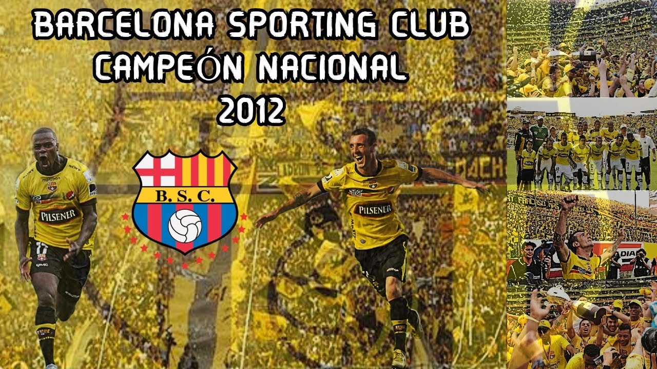 Barcelona Sporting Club Campeón 🥇🏆 del Fútbol Ecuatoriano 🇪🇨 Año 2012 ⚽ | Review