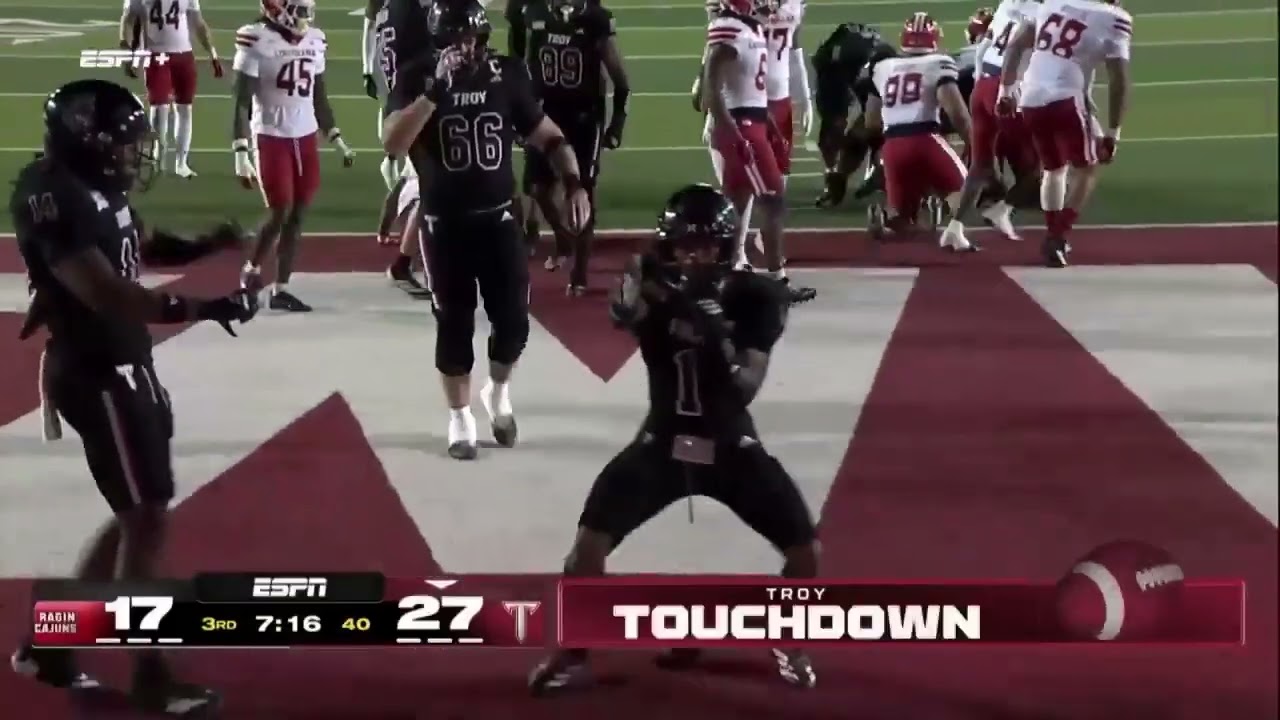 Troy vs. Louisiana (Full Highlights)