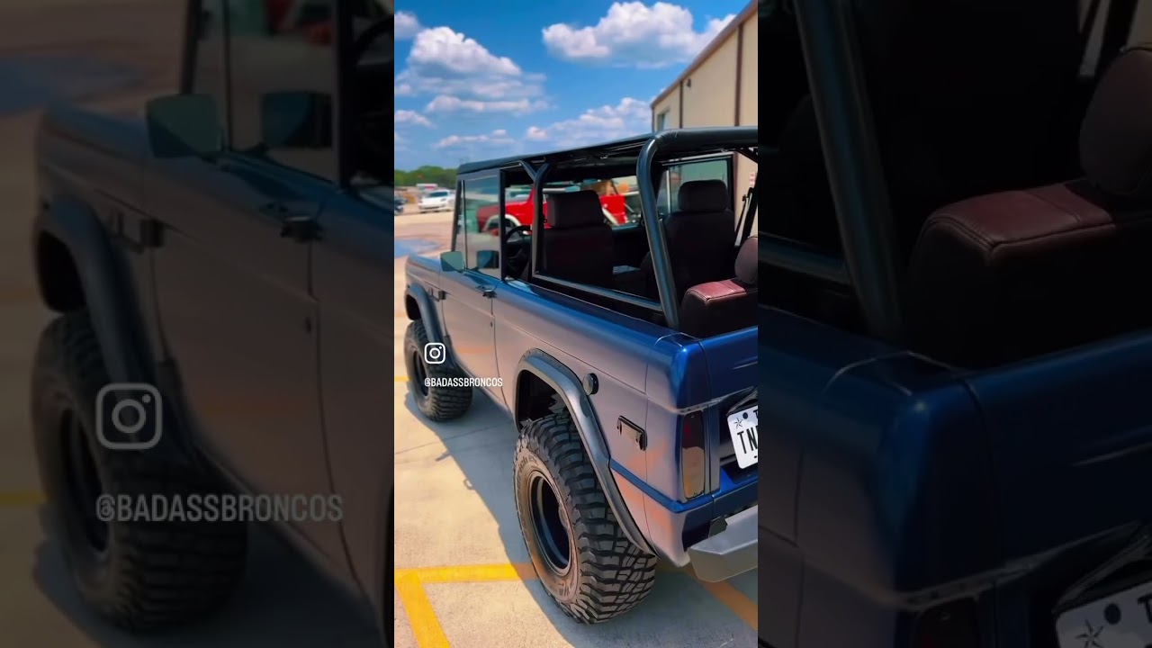 Kona Blue PPG satin clearcoat Coyote Bronco