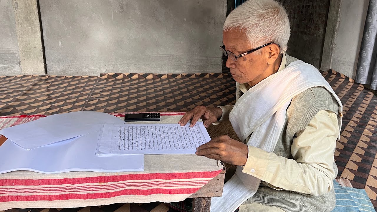 Tai Khamyang Lik Tai Writing ✍️ Learning Scholars ll Chow Bhugeshor Thoumung ll Powai Mukh ll 