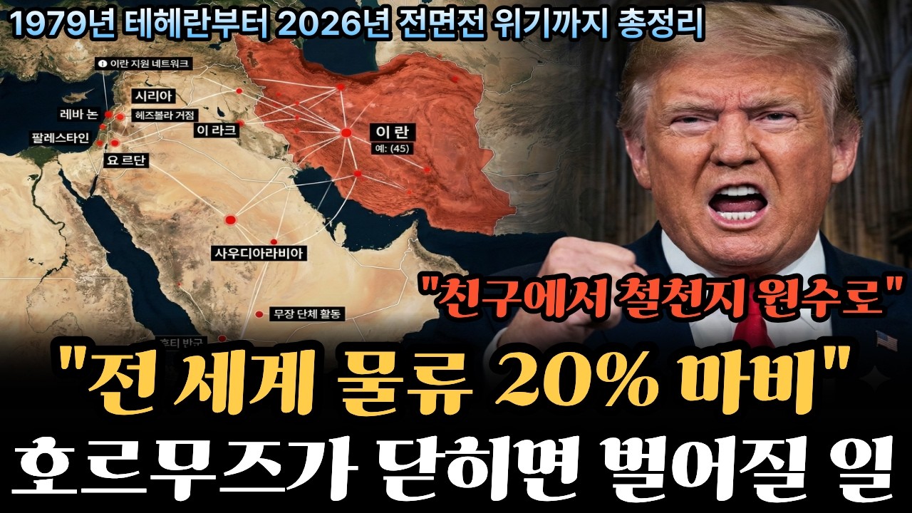 드론 한 발로 시작된 세계 전쟁 위기 (미국 vs 이란) 1979년 이슬람 혁명부터 솔레이마니 암살까지, 중동 잔혹사 완벽 정리