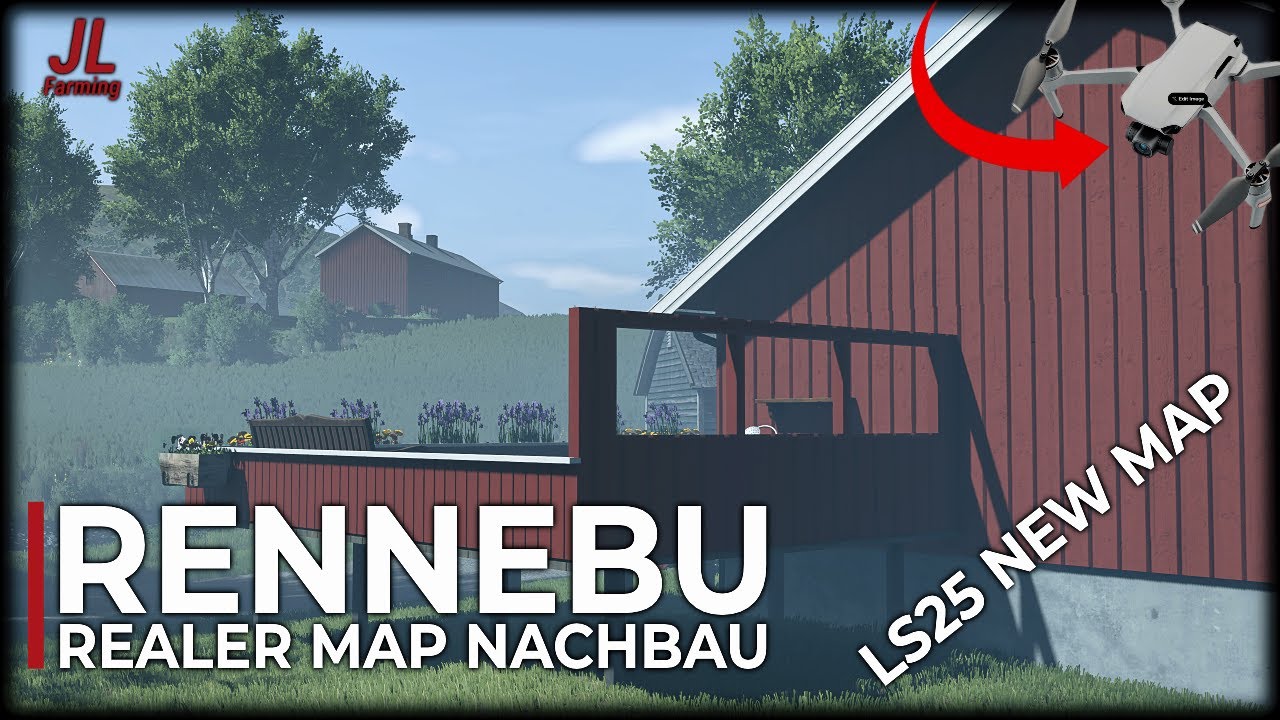 LS25 NEW MAP Rennebu 🇳🇴 Realer MAP Nachbau🗺️Das sch&ouml;nste Tal Norwegens! FS25 Map Vorstellung