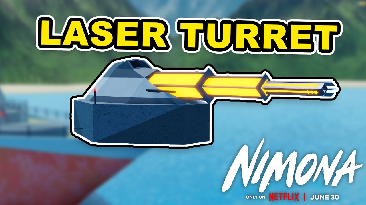 *NEW* LASER TURRET IS OP! (SharkBite 2 Nimona event)