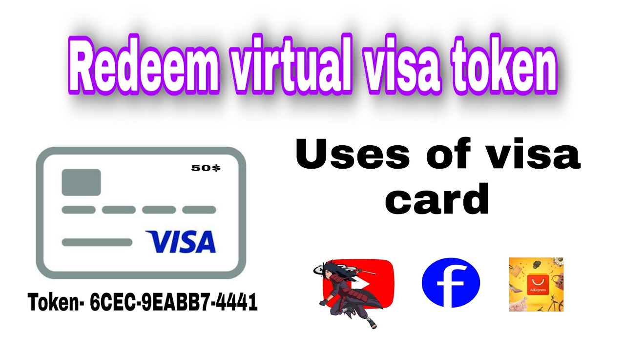 Virtual visa card।। How to redeem virtual visa card।। uses of visa card।।